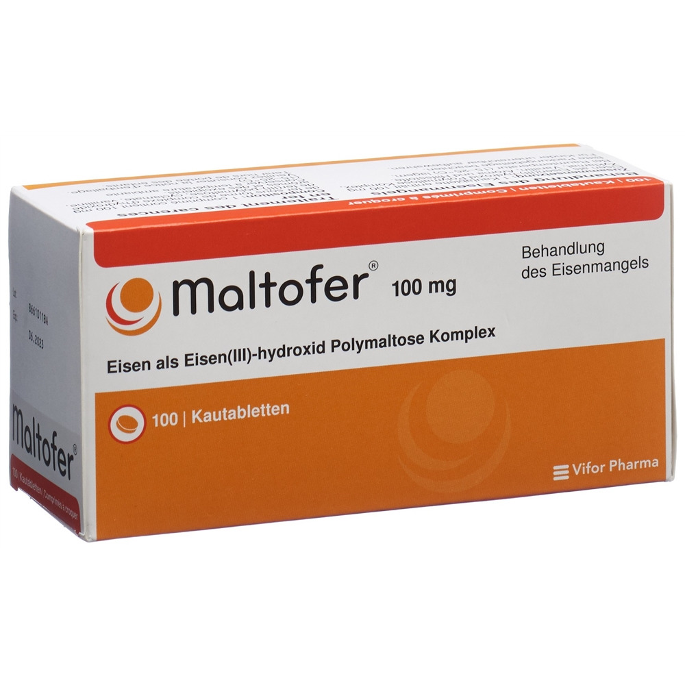 MALTOFER Kautabl 100 mg Blist 100 Stk, Bild 2 von 4