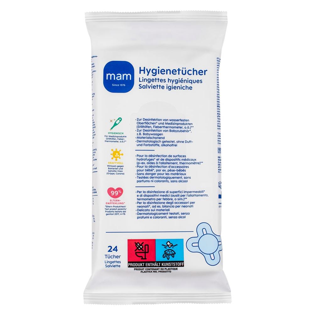 MAM Hygienetücher, Hauptbild