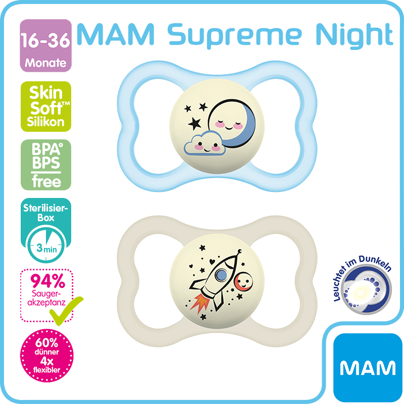 MAM Supreme Night Nuggi, Bild 4 von 4