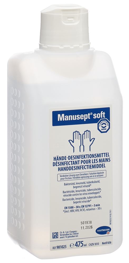 MANUSEPT soft désinfectant mains, image principale