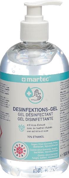 MARTEC Gel désinfectant pour mains, image principale