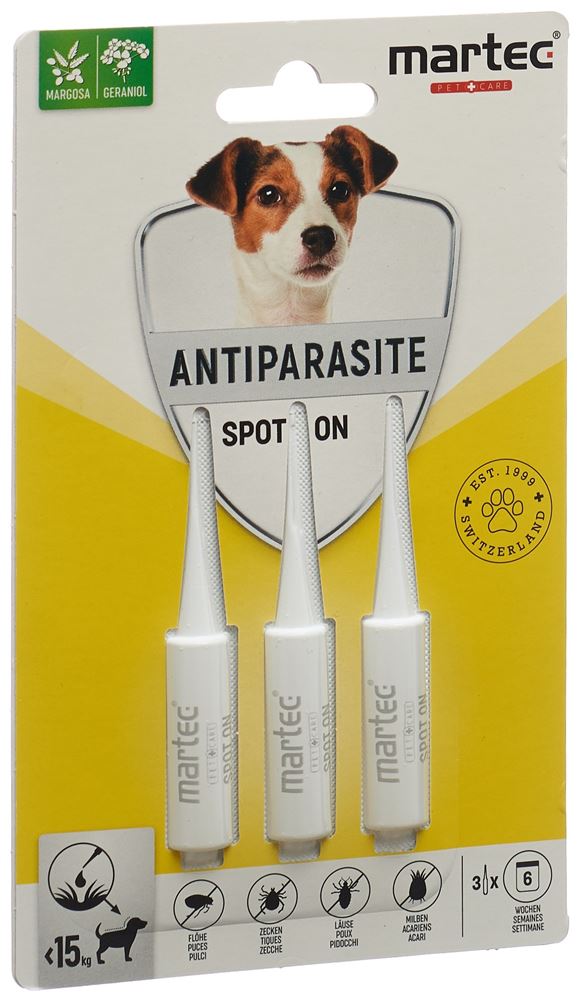 MARTEC PET CARE Spot on ANTIPARASITE, Hauptbild