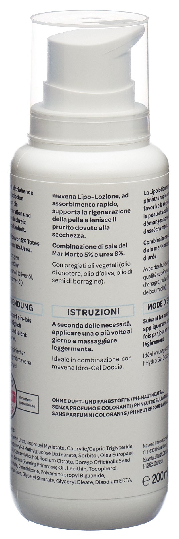 MAVENA Lipolotion, Bild 5 von 6