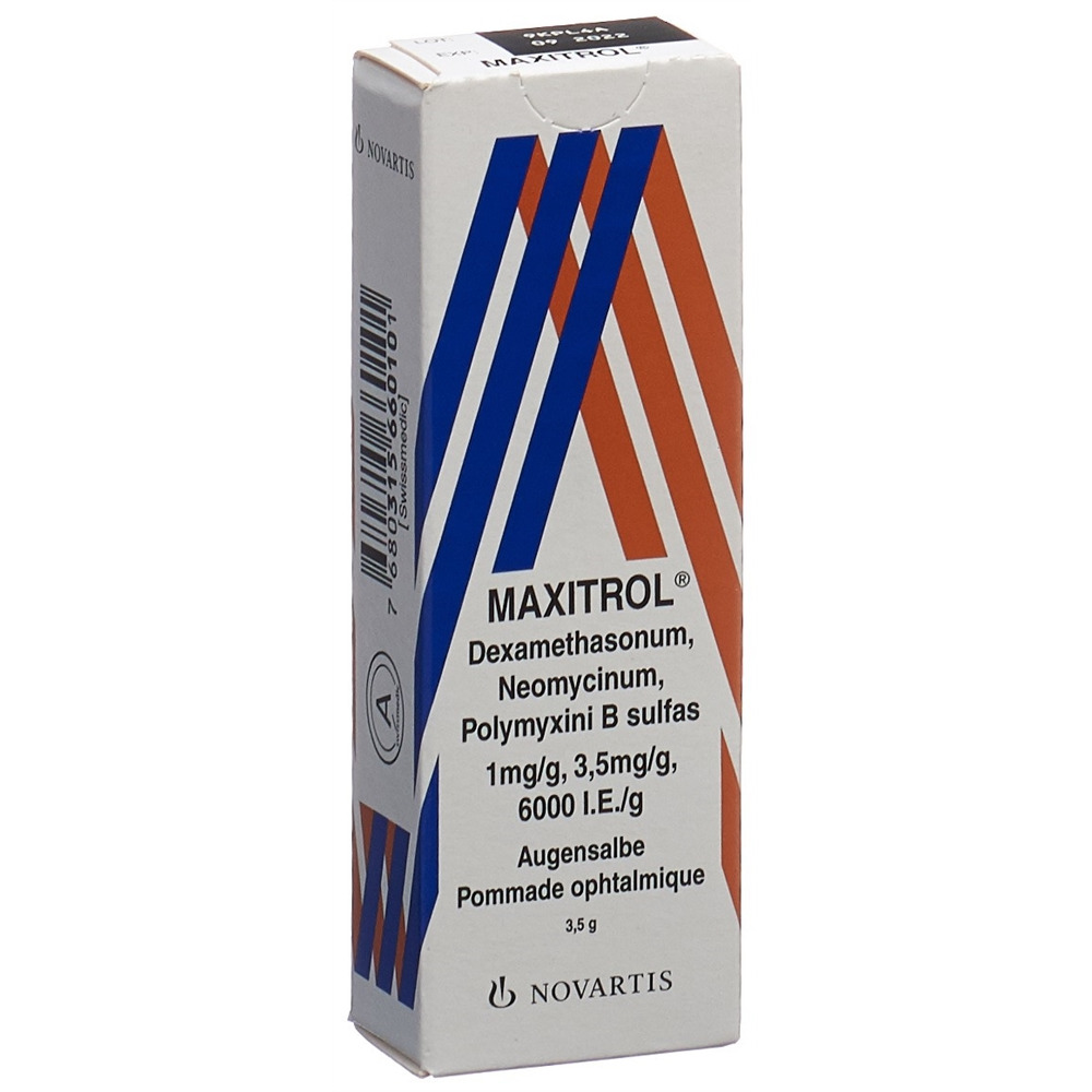 MAXITROL ong opht tb 3.5 g, image principale MAXITROL ong opht tb 3.5 g, image principale