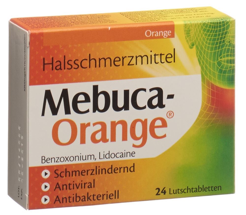 MEBUCA-ORANGE cpr sucer blist 24 pce, image principale