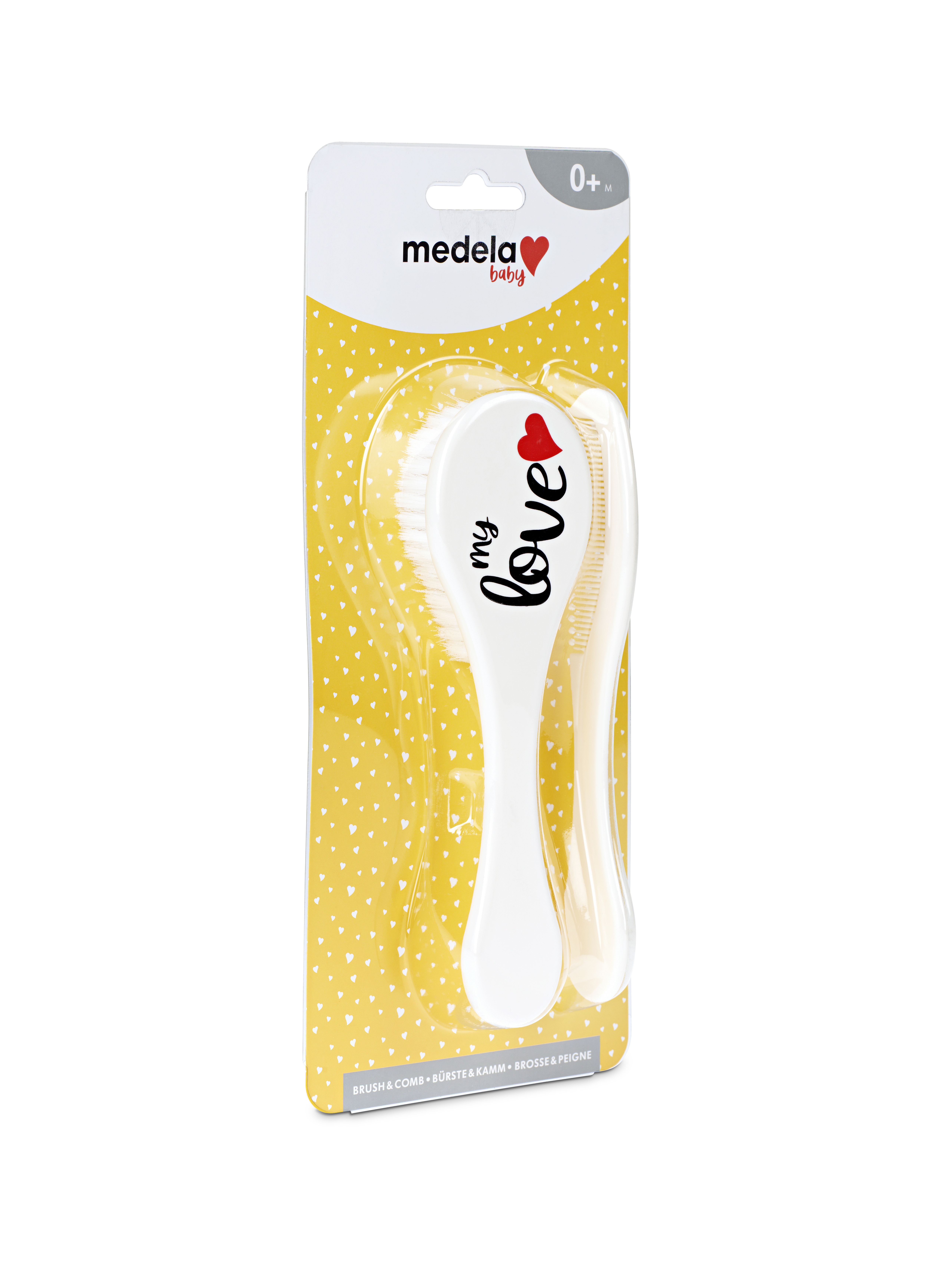 MEDELA Baby brosse et peigne à cheveux pour bébés, image principale