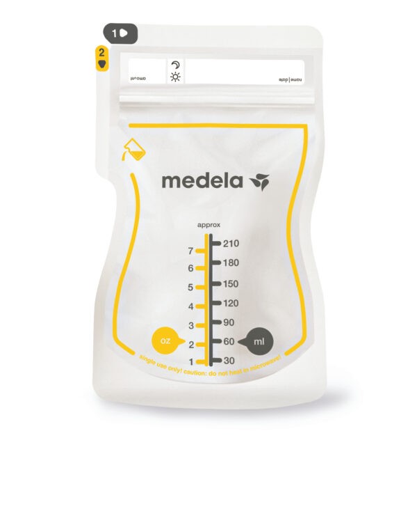 MEDELA Easy Pour sachets de conservation du lait maternel, image 2 sur 4