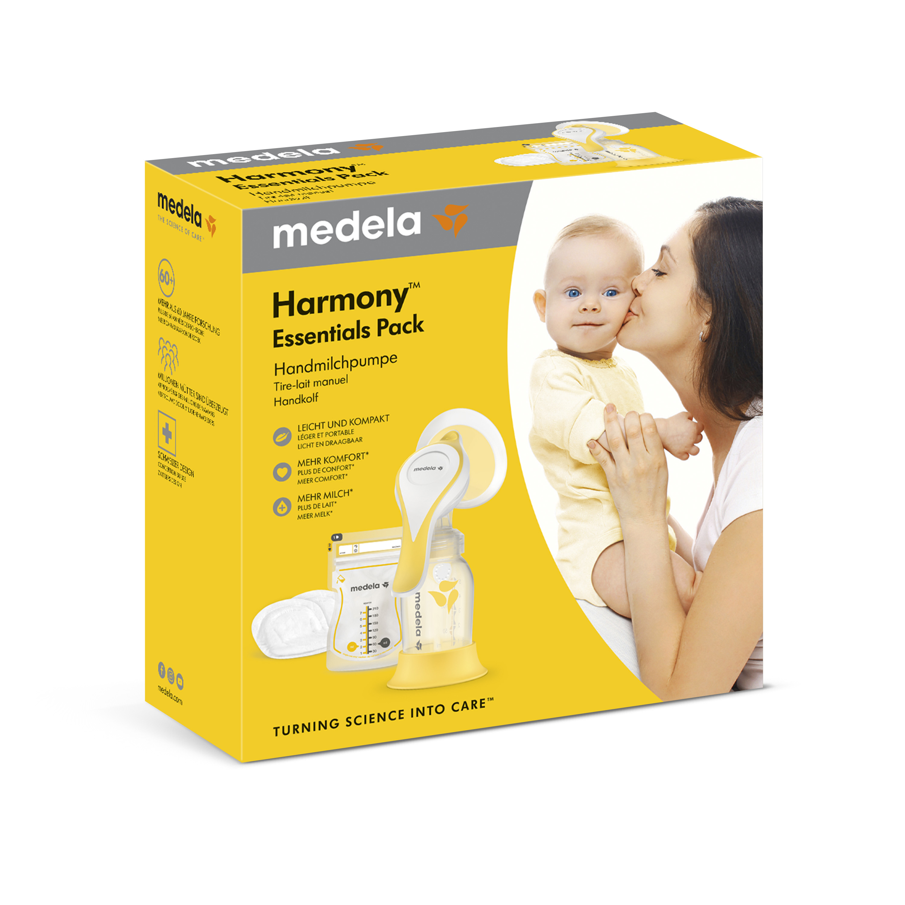 MEDELA Harmony Essentials Handmilchpumpe Set
