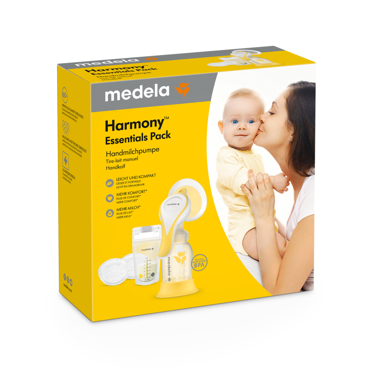 MEDELA Harmony Essentials Handmilchpumpe Set