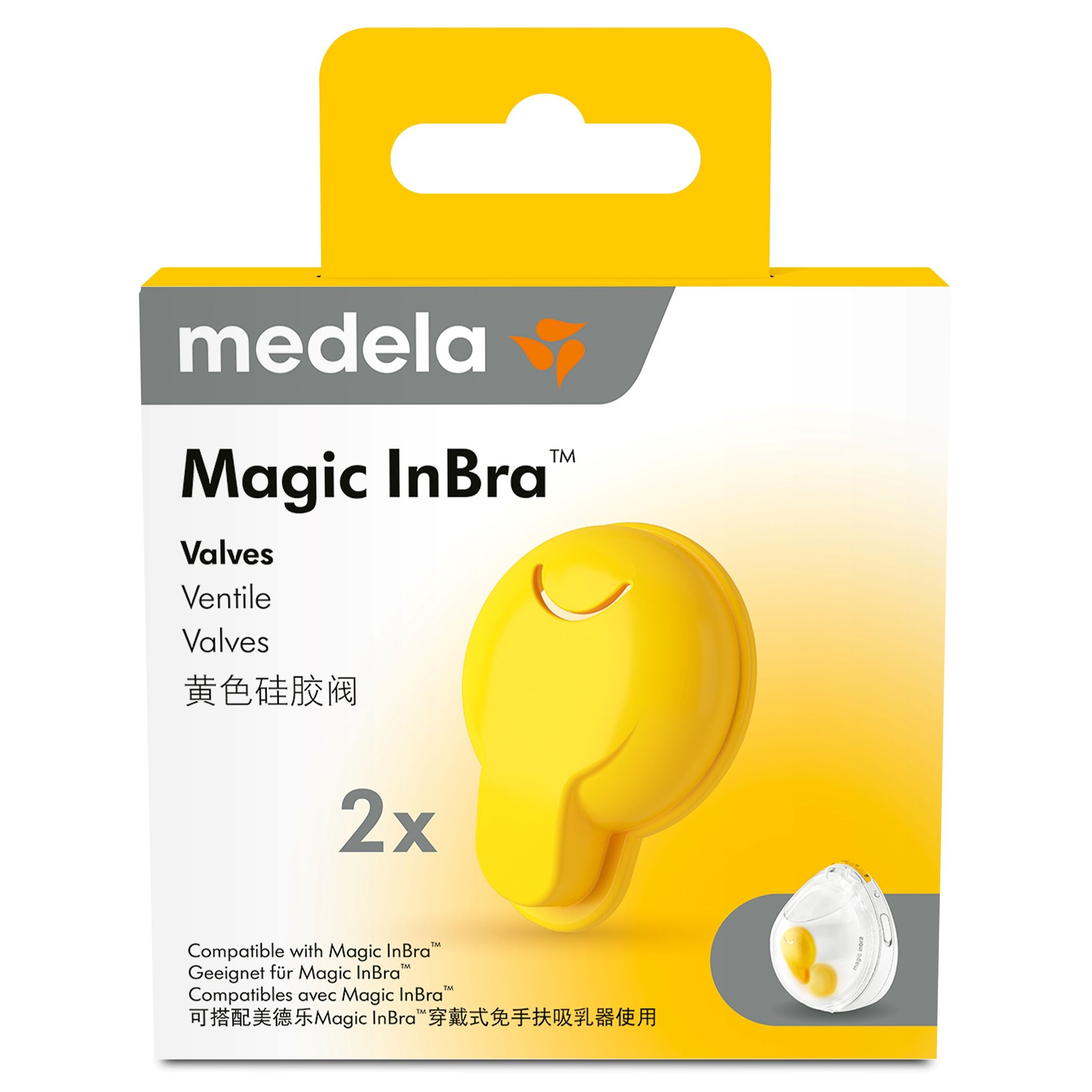 MEDELA Magic InBra valves