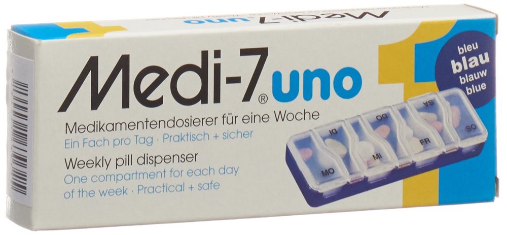 MEDI 7 Medikamentendosierer uno 7 Tage, Hauptbild