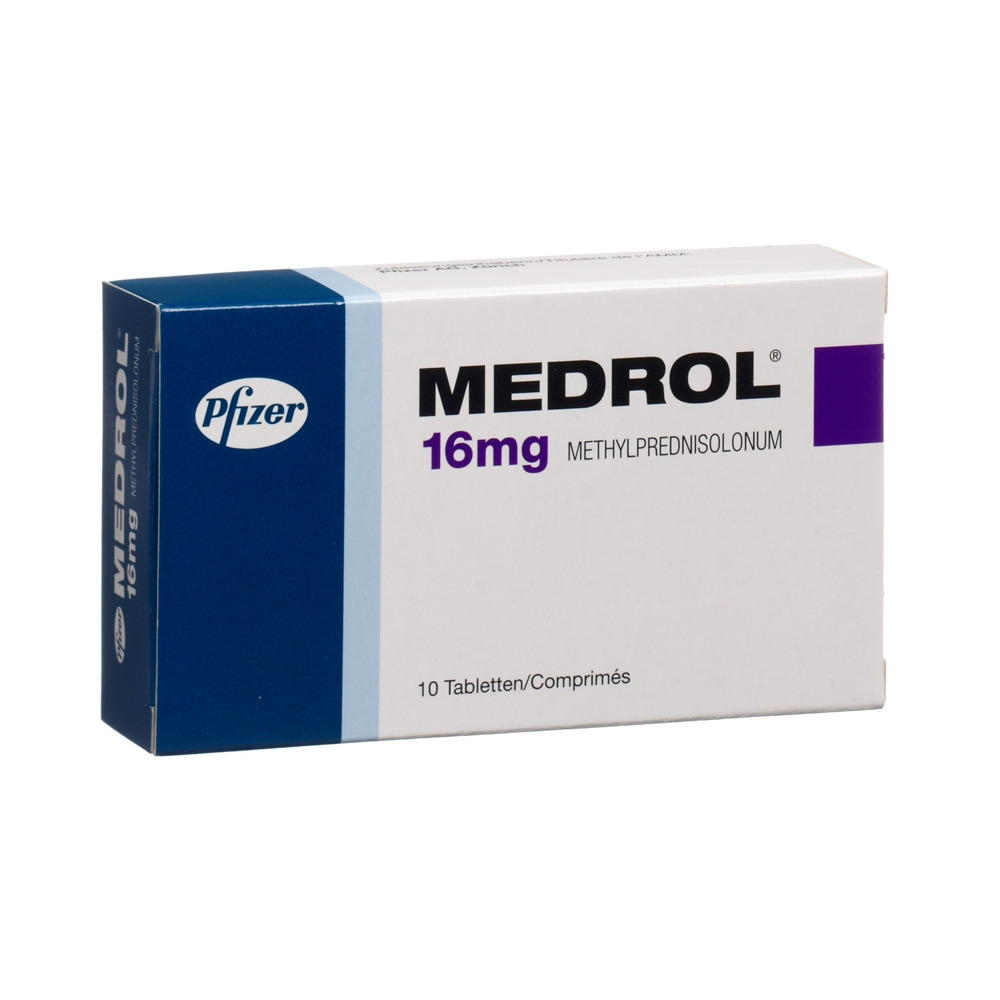 MEDROL Tabl 16 mg Blist 10 Stk, Hauptbild