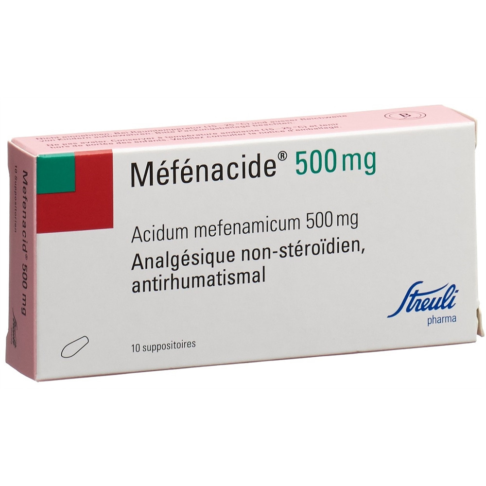 MEFENACIDE Supp 500 mg Blist 10 Stk, Bild 2 von 2