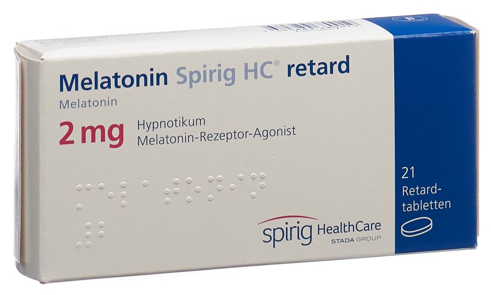 MELATONINE Spirig HC 2 mg, image principale