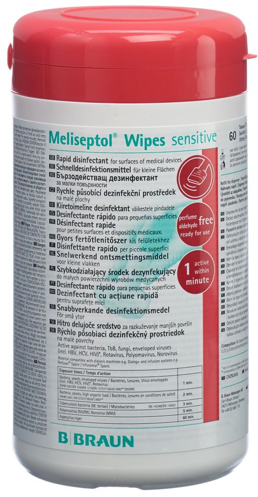 MELISEPTOL wipes, image principale