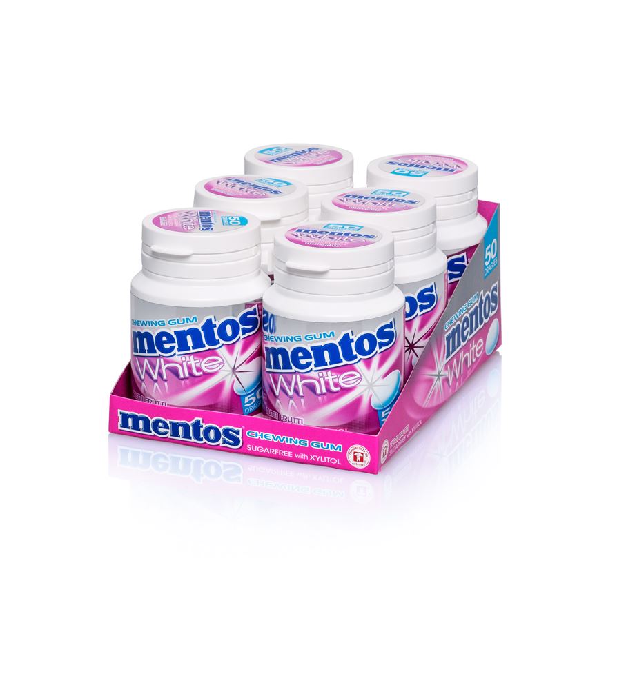 MENTOS Gum White