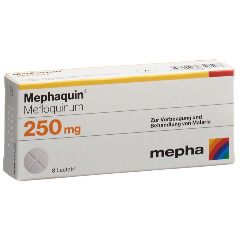 MEPHAQUIN Filmtabl 250 mg Blist 8 Stk, Hauptbild