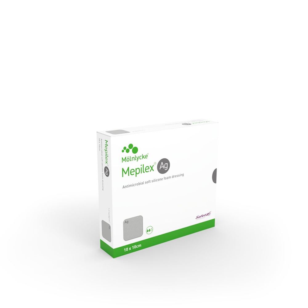 MEPILEX Ag pansement hydrocellulaire Safetac, image principale