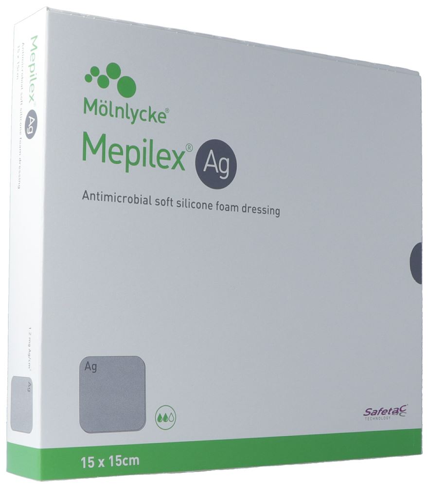 MEPILEX Ag Schaumverband Safetac