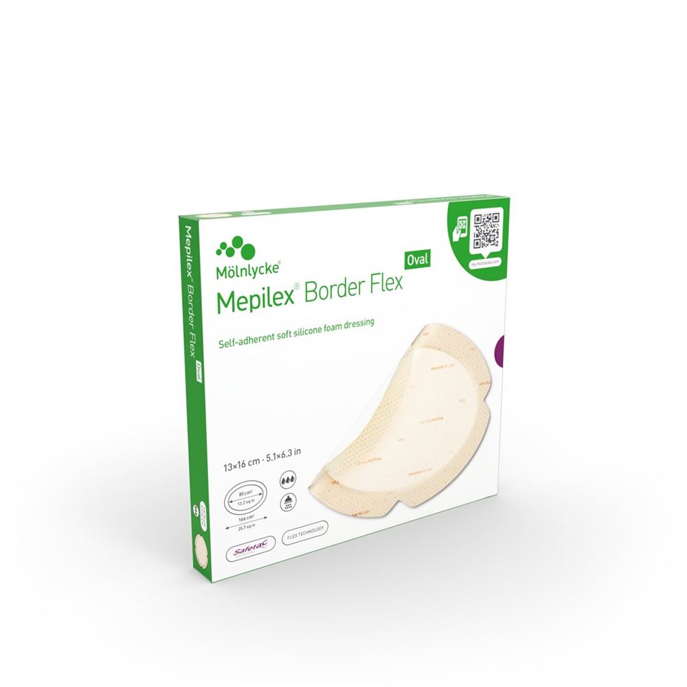 MEPILEX Border Flex Oval