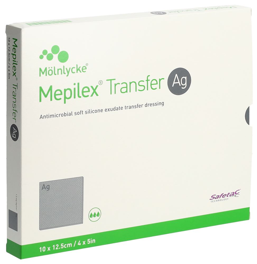 MEPILEX Transfer Ag pansement drainage