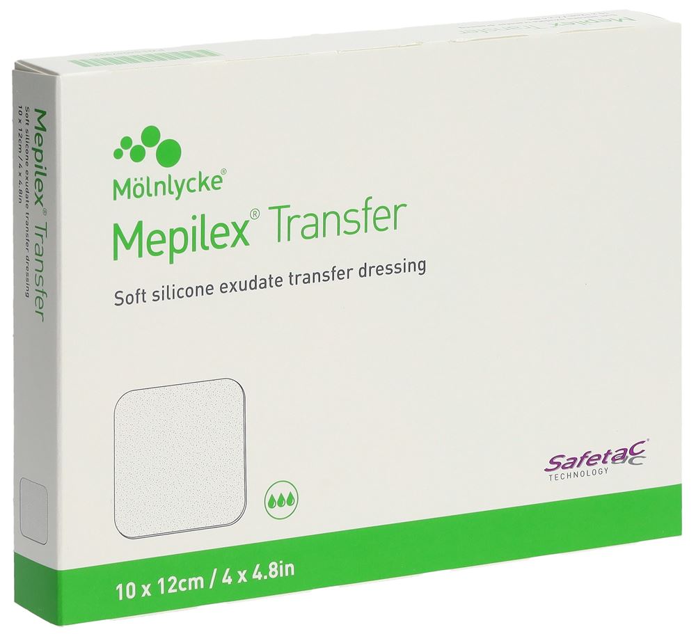 MEPILEX Transfer Safetac pansement vulnéraire