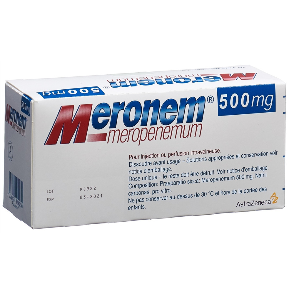 Meronem i.v. 500 mg, Bild 2 von 2