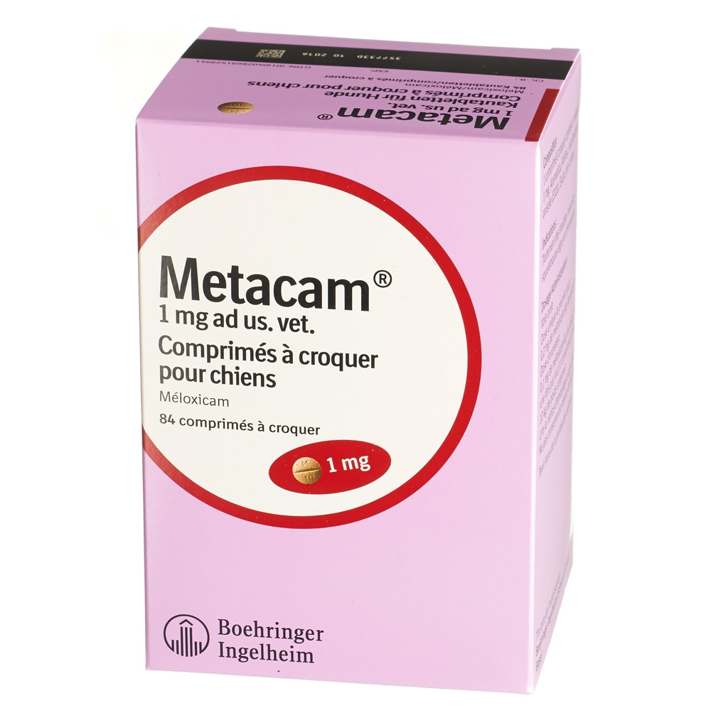 Metacam chien 1 mg, image 2 sur 2