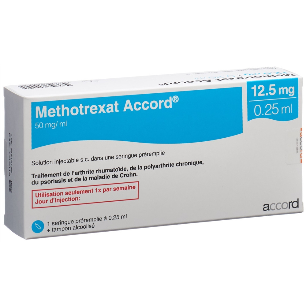 METHOTREXATE Accord 12.5 mg/0.25ml, Bild 2 von 2