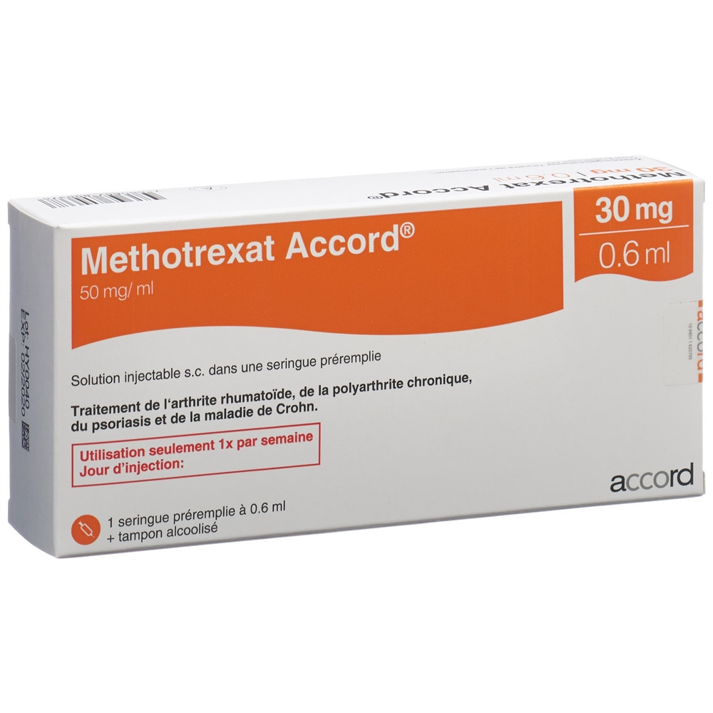 METHOTREXATE Accord 30 mg/0.6ml, Bild 2 von 2