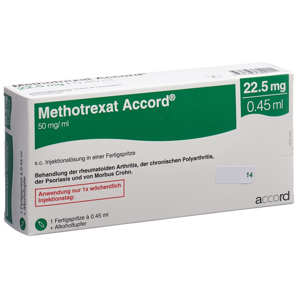 METHOTREXATE Accord 22.5 mg/0.45ml