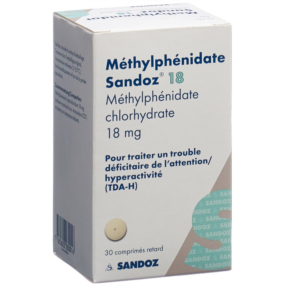 METHYLPHENIDATE Sandoz 18 mg, Bild 2 von 2