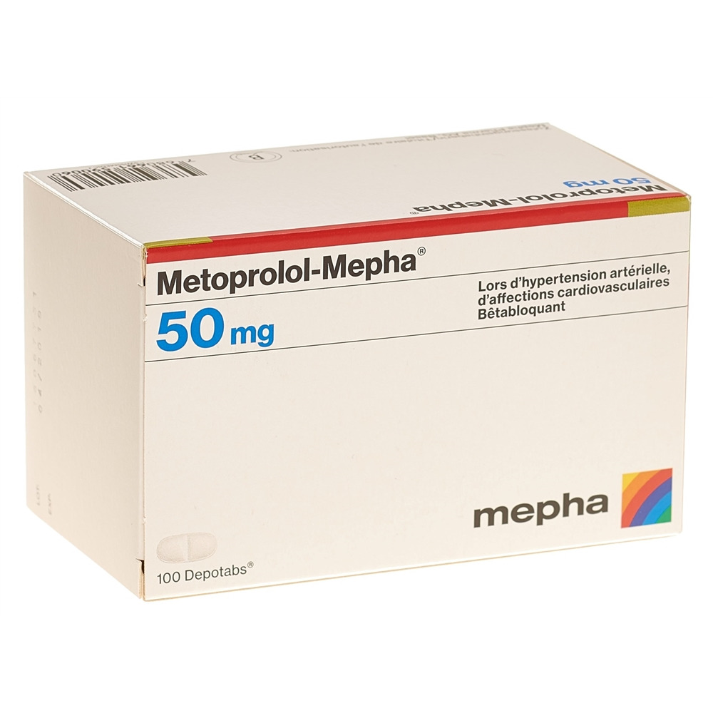 METOPROLOL Mepha 50 mg, Bild 2 von 2