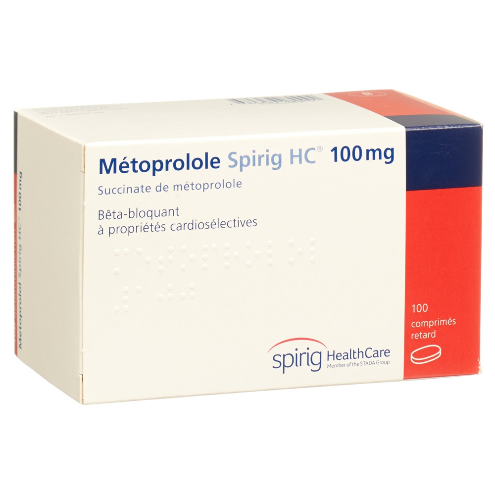 METOPROLOL Spirig HC 100 mg, image 2 sur 2