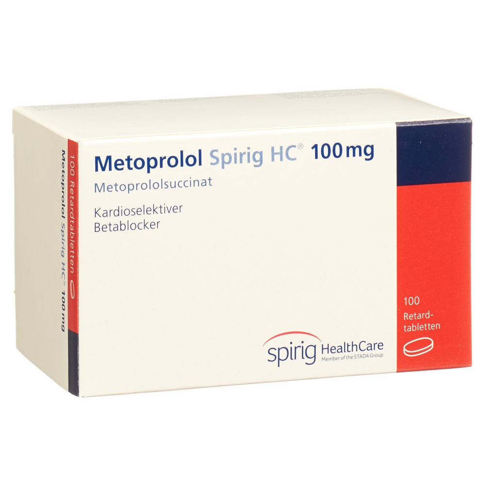 METOPROLOL Spirig HC 100 mg, image principale