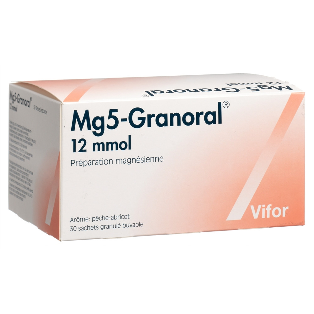 MG5-GRANORAL gran 12 mmol pêche-abricot sach 30 pce, image 4 sur 5