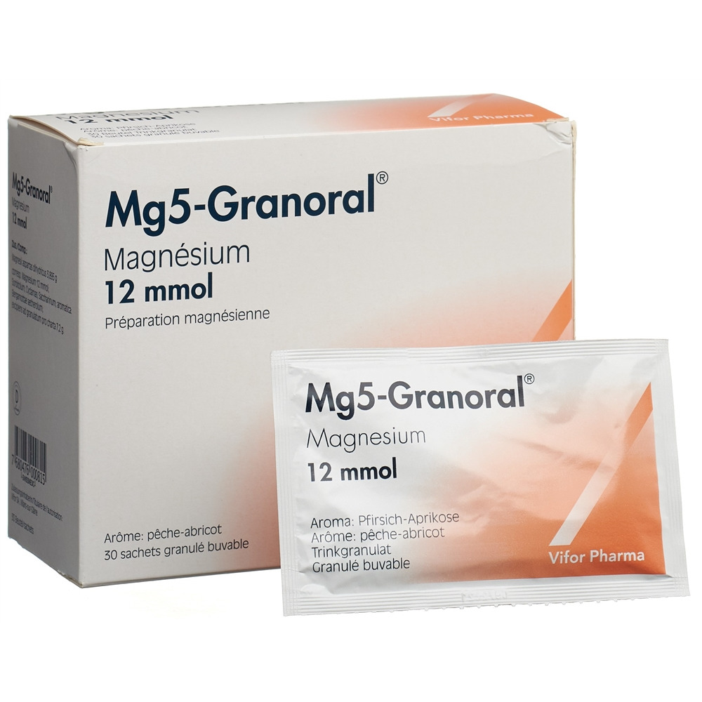 MG5-GRANORAL Gran 12 mmol Pfirsich-Aprikose Btl 30 Stk, Bild 3 von 5