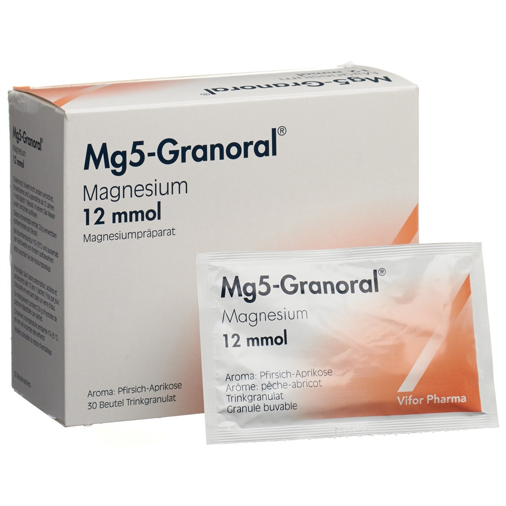 MG5-GRANORAL Gran 12 mmol Pfirsich-Aprikose Btl 30 Stk, Hauptbild