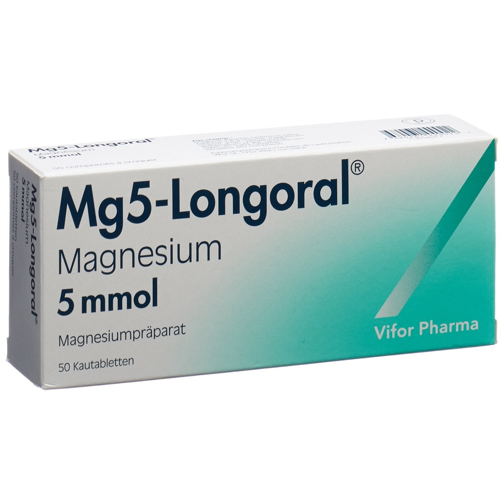 MG5-LONGORAL cpr croquer 5 mmol blist 50 pce, image 2 sur 5