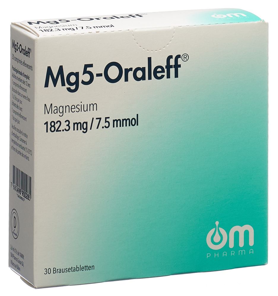 MG5-ORALEFF Brausetabl 7.5 mmol Ds 30 Stk, Hauptbild