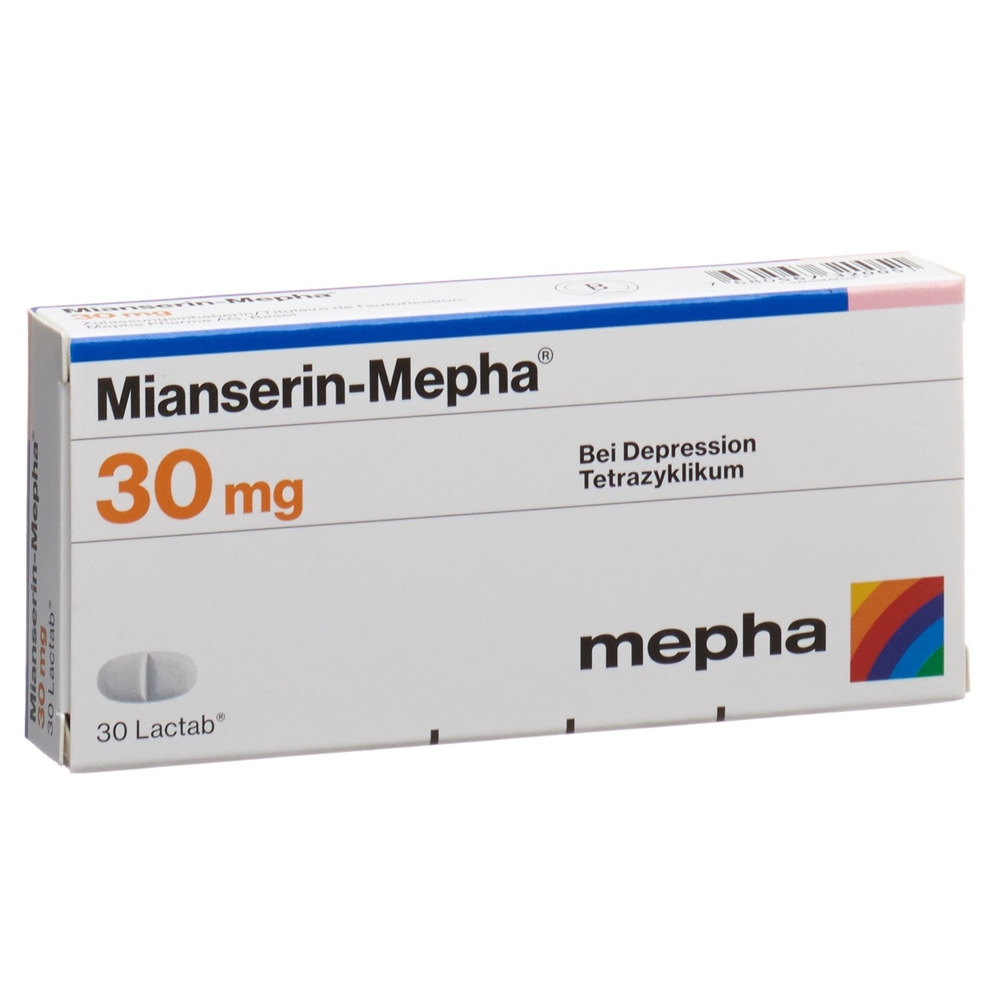 MIANSERINE Mepha 30 mg, Hauptbild