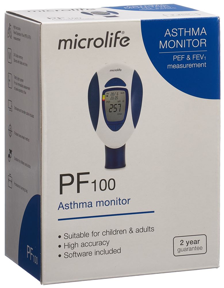 Microlife PF100 elektronischer Asthma Monitor, Hauptbild