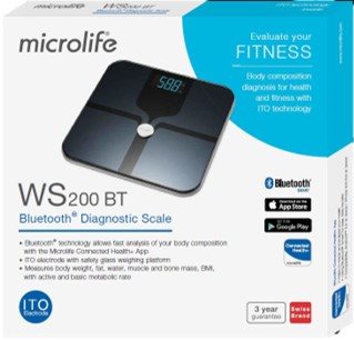 Microlife WS 200 BT Diagnose Waage