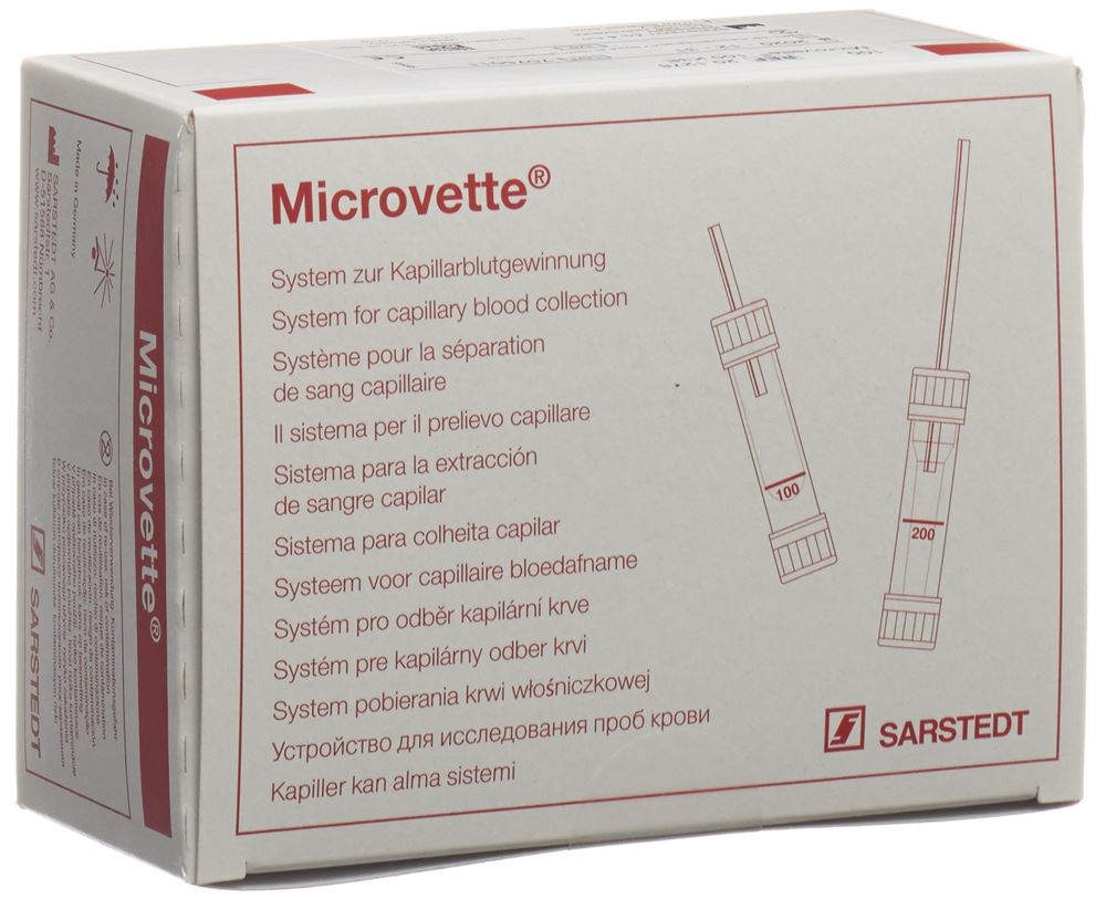 MICROVETTES Hämatologie Kalium-EDTA