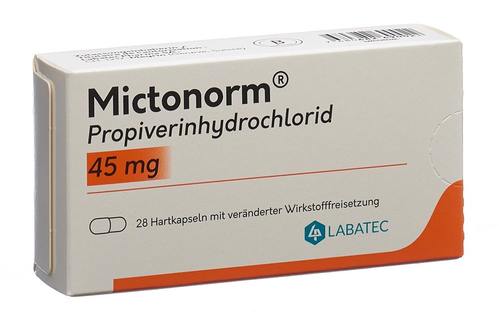 MICTONORM caps ret 45 mg blist 28 pce, image principale