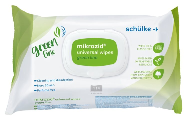 MIKROZID universal wipes greenline