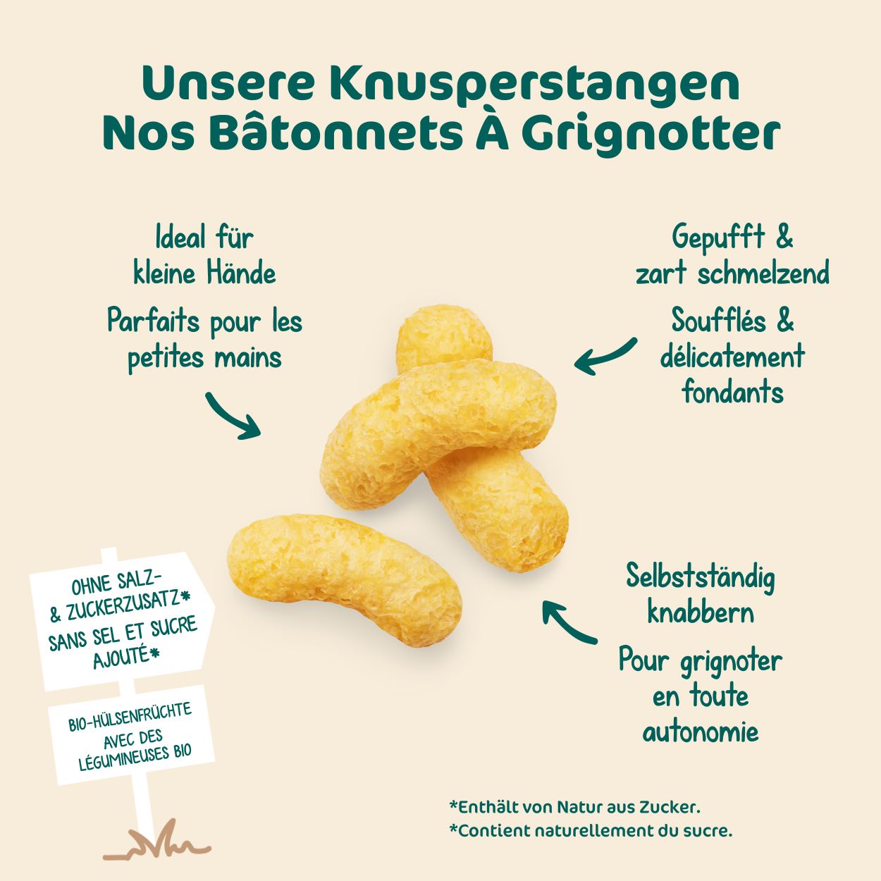 MILUPA bio bâtonnets à grignoter, image 3 sur 5