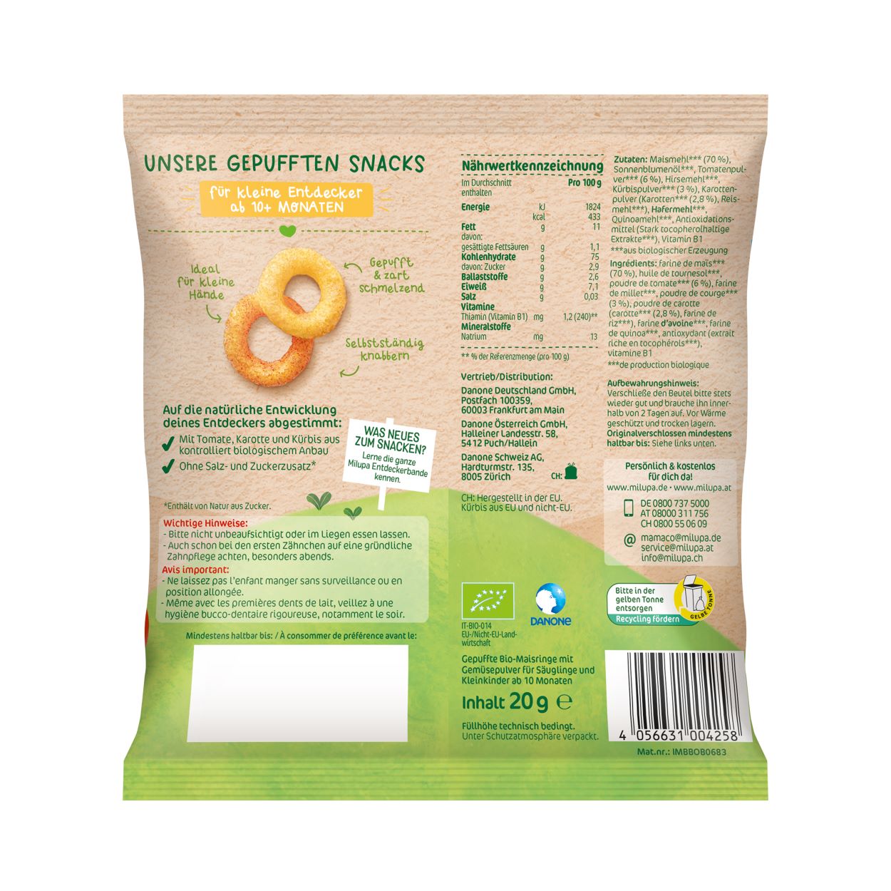 MILUPA Bio Knusperkringel, Bild 2 von 6