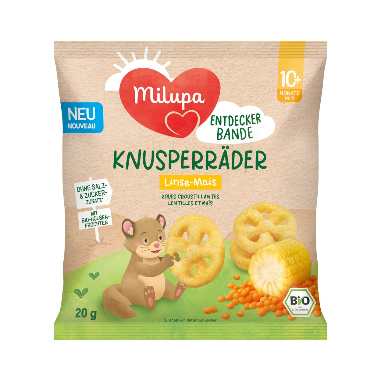 MILUPA Bio Knusperräder