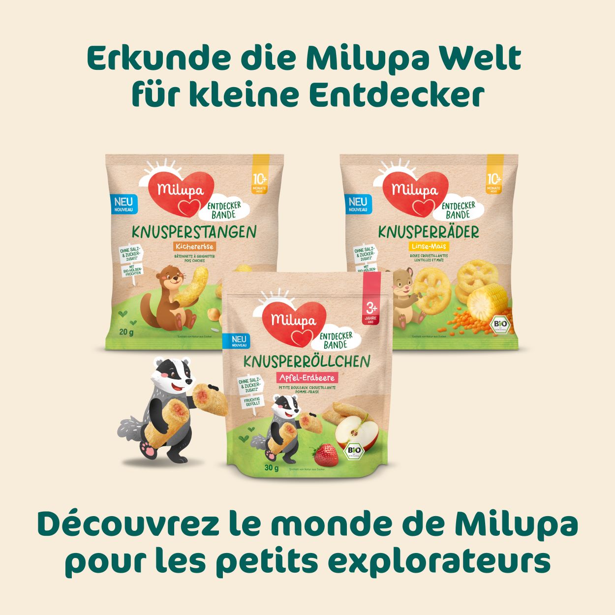 MILUPA Bio Knusperröllchen, Bild 5 von 6